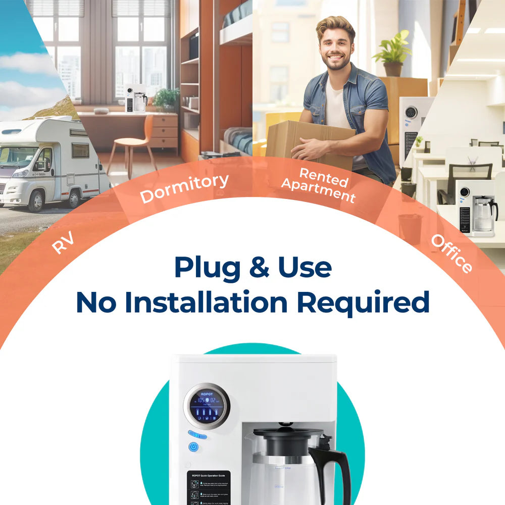 ROPOT Countertop Reverse Osmosis Water System